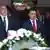 Nord-Mazedonien Bulgarien Borissov zu Besuch bei Zaev in Skopje