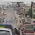A busy street full of traffic in Ghana