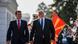 Premierminister Nord-mazedoniens Zoran Zaev und Bulgarische Premierminister Boyko Borisov Premierminister Nord-mazedoniens Zoran Zaev und Bulgarische Premierminister Boyko Borisov