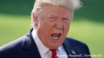 USA l US-Präsident Donald Trump - wütend