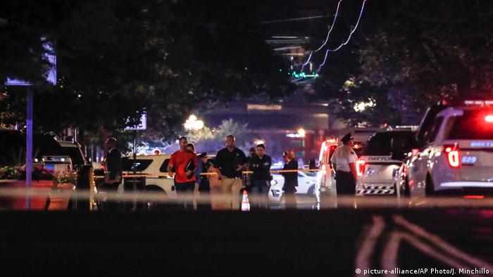 USA Schießerei in Dayton, Ohio (picture-alliance/AP Photo/J. Minchillo)