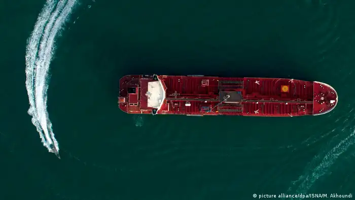 Iran - Öltanker Stena Impero in der Straße von Hormus