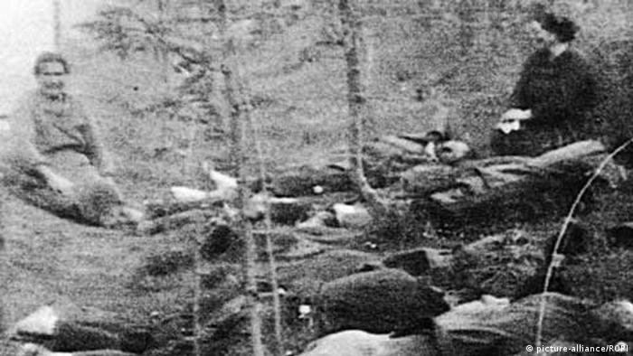 Imagen de la masacre de Sant'Anna, en la que las tropas nazis mataron a más de quinientos civiles en agosto de 1944.