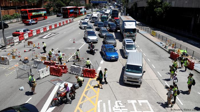 Hongkong Proteste gegen China - Generalstreik (Reuters/Eloisa Lopez)