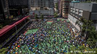 Hongkong Proteste gegen China - Generalstreik