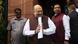 Indien Innenminister Amit Shah bei Ankunft im Parlament in Neu-Delhi Indien Innenminister Amit Shah bei Ankunft im Parlament in Neu-Delhi