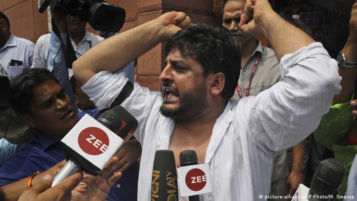 Aktivist Kašmira se buni protiv odluke vlade u New Delhiju