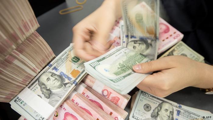 China Wechselkurs Yuan US-Dollar