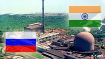 Symbolbild Kernkraft Indien Russland