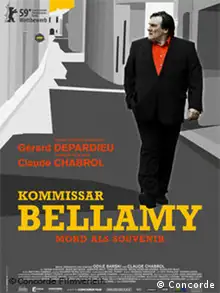 Cover der DVD Kommissar Belamy mit Gerard Depardieu zwischen Häuserzeilen