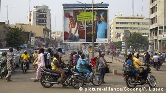 Benin Feinstaub - Verkehr in Cotonou