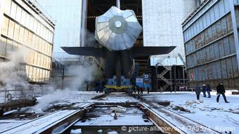 Спуск на воду атомной подлодки Казань Спуск на воду атомной подлодки Казань