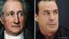 Bildkombo Johann Wolfgang Goethe (links) Till Lindemann (rechts) Bildkombo Johann Wolfgang Goethe (links) Till Lindemann (rechts)