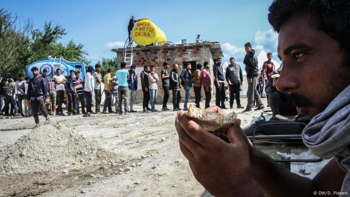 Flüchtlingslager Vucjak an der bosnisch-kroatischen Grenze (DW/D. Planert)
