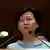 Hong Kong | Carrie Lam bei Pressekonferenz