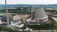 Germany demolishes cooling tower of former nuclear power plant