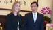 Adrienne Woltersdorf, Leiterin der China-Redaktion der DW, und Ma Ying-jeou Adrienne Woltersdorf, Leiterin der China-Redaktion der DW, und Ma Ying-jeou