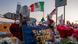 USA El Paso | Trauer nach Anschlag, Flagge Mexiko USA El Paso | Trauer nach Anschlag, Flagge Mexiko