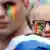 Gays e lésbicas participam de manifestação em Praga, na República Tcheca