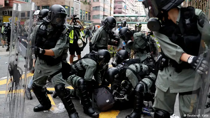 Hongkong Protest gegen China & Auslieferungsgesetz