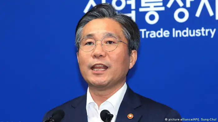 Südkorea: Minister Sung Yun-mo