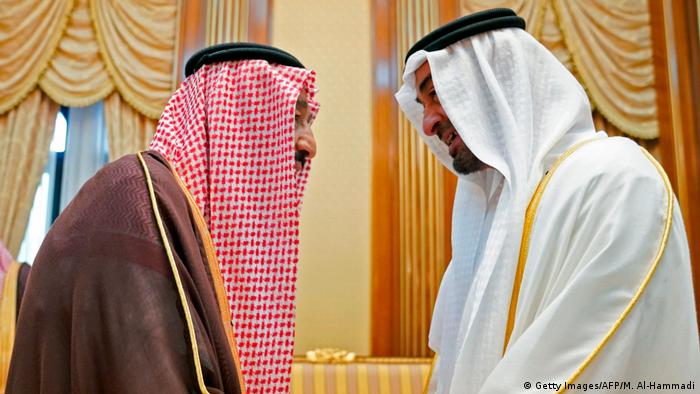 Saudi-Arabien Treffen König Salman bin Abdulaziz mit Scheich Mohammed bin Said Al Nahjan