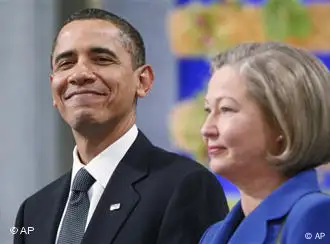 美国总统奥巴马在奥斯陆被授予诺贝尔和平奖