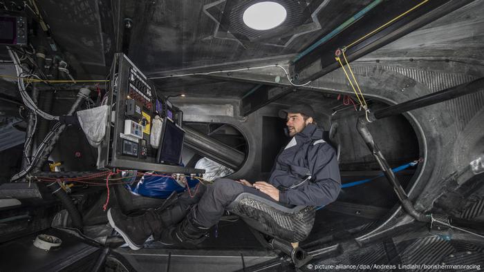 Profisegler bringen Greta Thunberg nach Amerika (picture-alliance/dpa/Andreas Lindlahr/borisherrmannracing)
