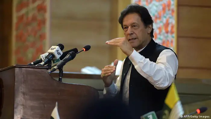 Pakistan Imran Khan in Kaschmir