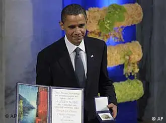 奥巴马获诺贝尔和平奖