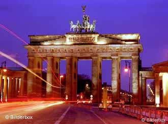 La Puerta de Brandenburgo, símbolo de Berlín.