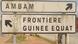Grenze zwischen Äquatorialguinea und Kamerun Grenze zwischen Äquatorialguinea und Kamerun