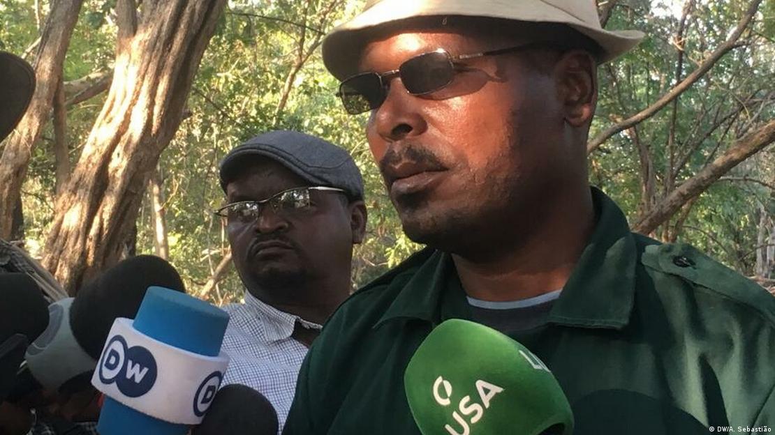 João Machava, porta-voz dos ex-guerrilheiros da RENAMO
