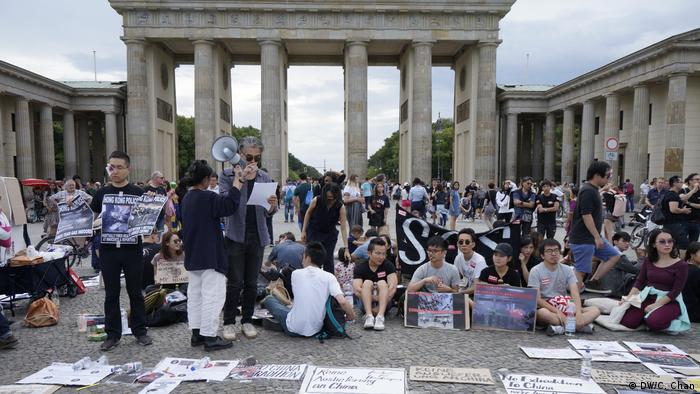 Deutschland Berlin | Protest Hongkong & China