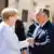 Angela Merkel and Viktor Orban in Sopron, Hungary