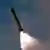 Tomahawk cruise missile in flight
