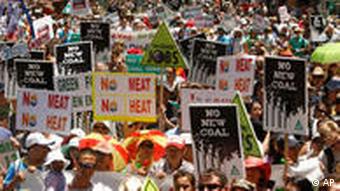 Australien Demonstration Klima Klimagipfel