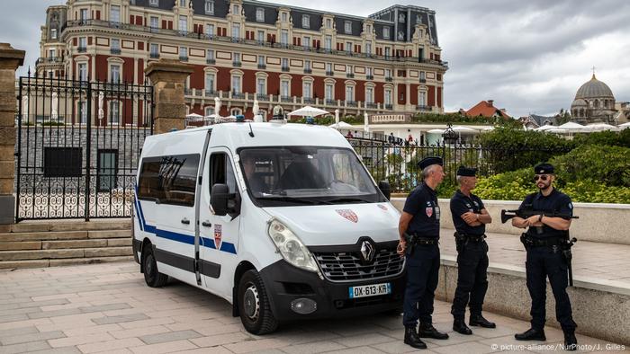 Frankreich Biarritz Sicherheitsvorkehrungen vor G7 Treffen