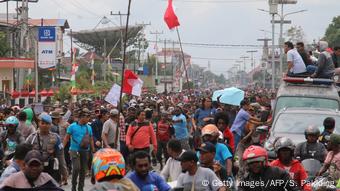 Indonesien Papua Proteste in Timika