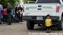 USA Texas Migranten Kinder Grenzpolizei