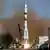 Запуск российской ракеты с космодрома Байконур