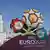 the official logo for UEFA EURO 2012 is seen in Ukraine