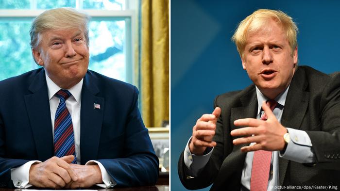 Trump Or Europe Boris Johnson S G 7 Balancing Act Europe News And Current Affairs From Around The Continent Dw 22 08 19