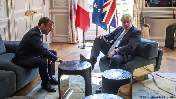 Britischer Premierminister Johnson in Paris