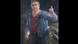Painting by Bernhard Heisig. A man holds up his thumb. Painting by Bernhard Heisig. A man holds up his thumb.