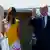 Прибытие Трампа с супругой на саммит в Биаррице