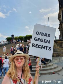 Dresden | Unteilbar-Demo: Gertrud Graf
