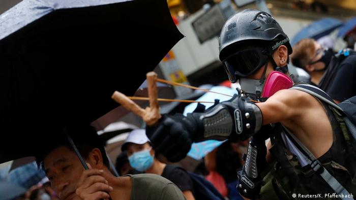 Hong Kong | Proteste (Reuters/K. Pfaffenbach)