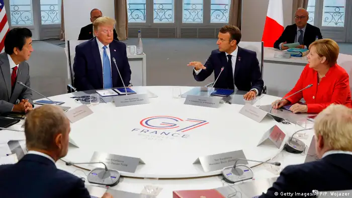 G7-Gipfel in Frankreich (Getty Images/AFP/P. Wojazer)