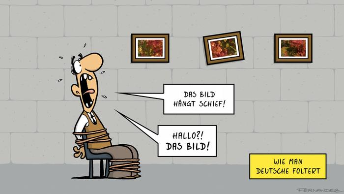 Verstehen Sie Deutsch Deutsche Eigenarten Im Cartoon Kunst Dw 29 10 19